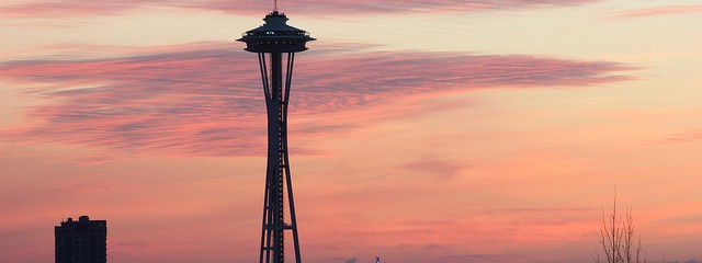 Sunset Seattle Tower