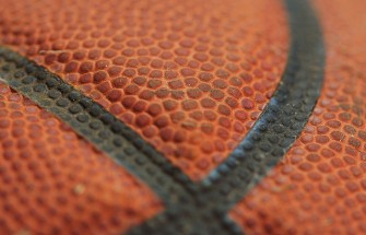 basketball closeup