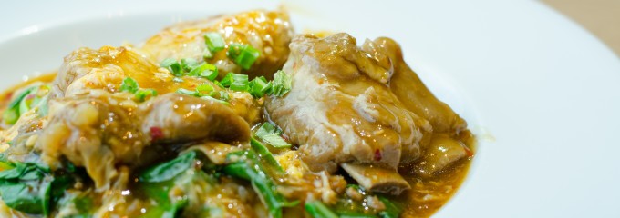 pork ribs braised with soy sauce