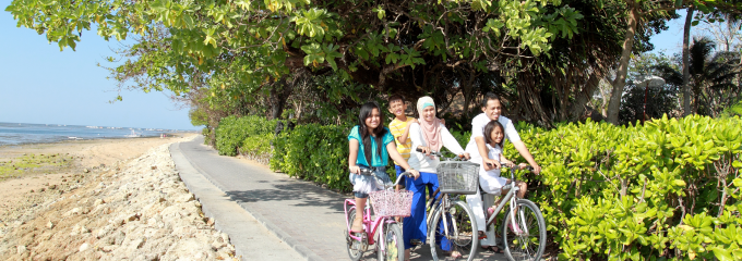 family outside