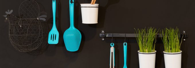 Organized Kitchen Utensils