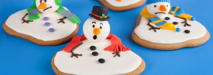 snowman cookies